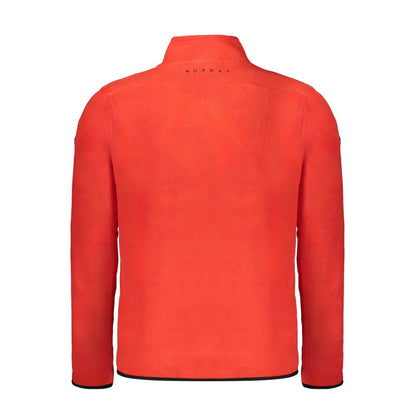 Norway 1963 Roter Polyester-Pullover für Männer