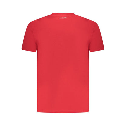 Trussardi Rotes Baumwolle Männer T-Shirt