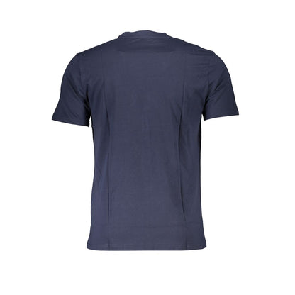 Cavalli Class T-Shirt aus blauer Baumwolle