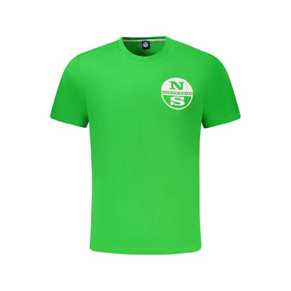 North Sails Grünes Baumwolle Männer T-Shirt