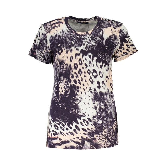 Cavalli Class Rosa Baumwolle Frauen T-Shirt