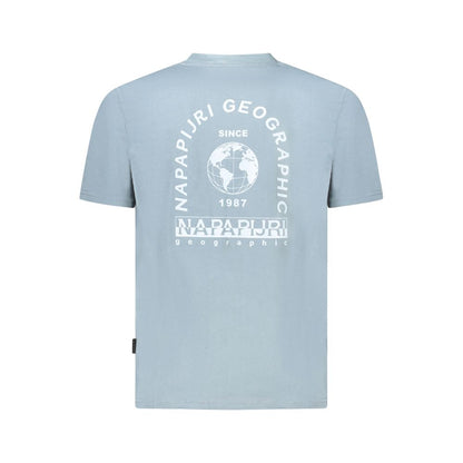 Napapijri Braunes Baumwoll-T-Shirt für Männer