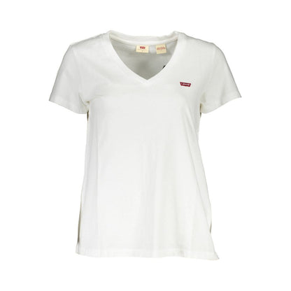 Levi's Weißes T-Shirt aus Baumwolle für Frauen
