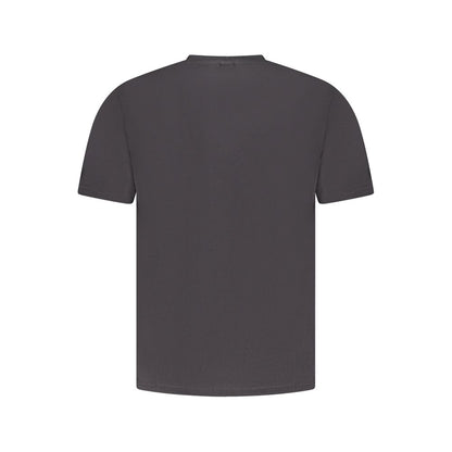 North Sails Schwarzes Baumwolle Männer T-Shirt