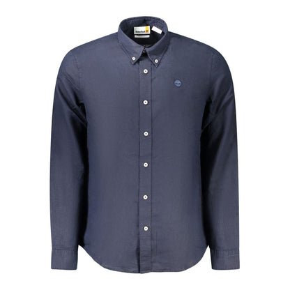 Timberland Blaues Baumwollhemd
