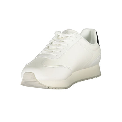 Calvin Klein Weißes Leder Herren Sneaker