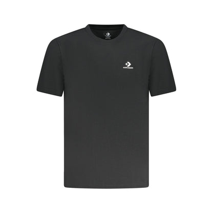 Converse Schwarzes Baumwolle Männer T-Shirt