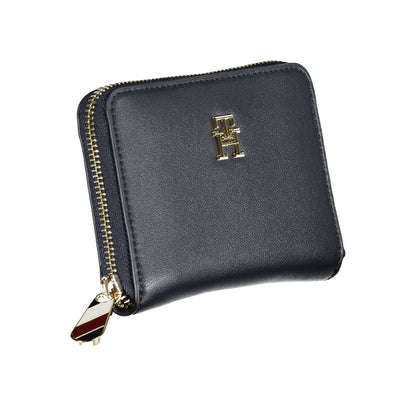 Tommy Hilfiger Blaue Polyester-Geldbörse