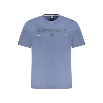 North Sails Blau Baumwolle Männer T-Shirt
