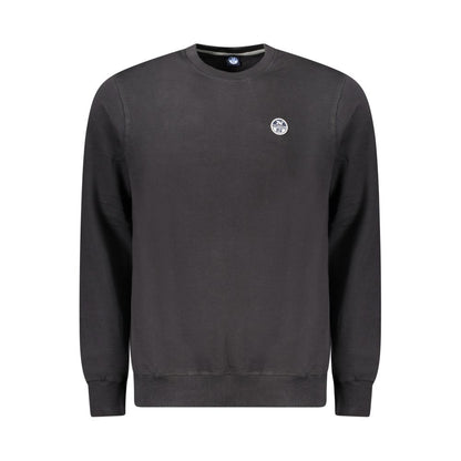 North Sails Schwarzer Baumwollpullover für Männer