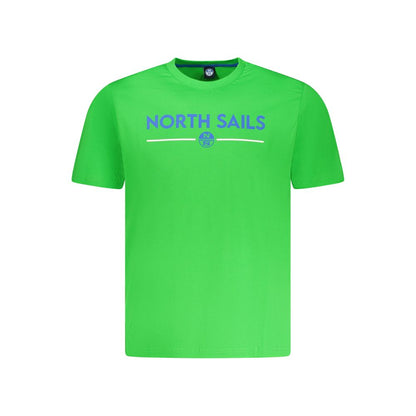 North Sails Grünes Baumwolle Männer T-Shirt
