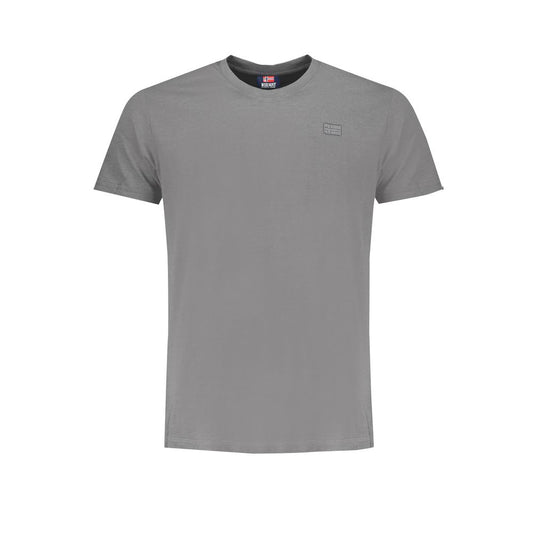 Norway 1963 Braunes Baumwoll-T-Shirt für Männer