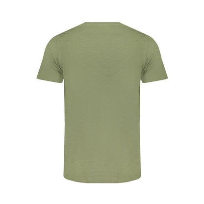 Norway 1963 T-Shirt aus grüner Baumwolle