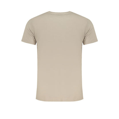 Norway 1963 T-Shirt aus beiger Baumwolle