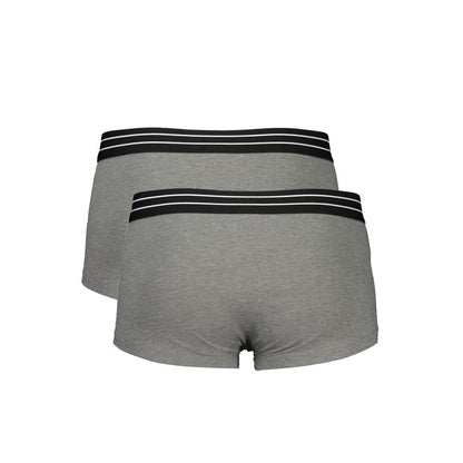 Cavalli Class Braun Baumwolle Männer Boxer