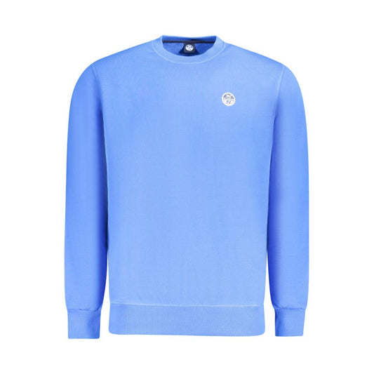 North Sails Blauer Baumwollpullover für Männer