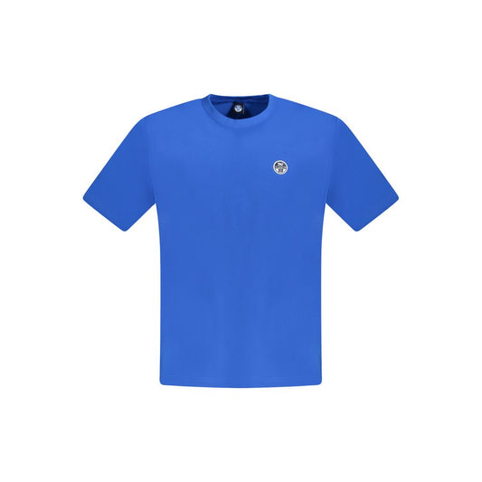 North Sails Blau Baumwolle Männer T-Shirt