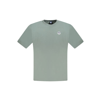 North Sails Grünes Baumwolle Männer T-Shirt