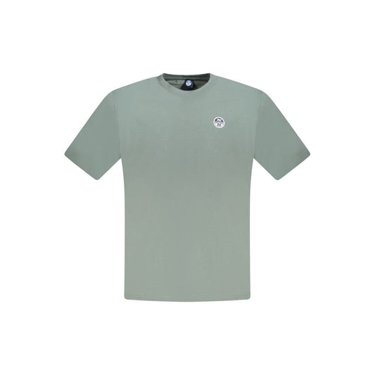 North Sails Grünes Baumwolle Männer T-Shirt