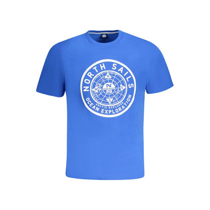 North Sails Blau Baumwolle Männer TShirt