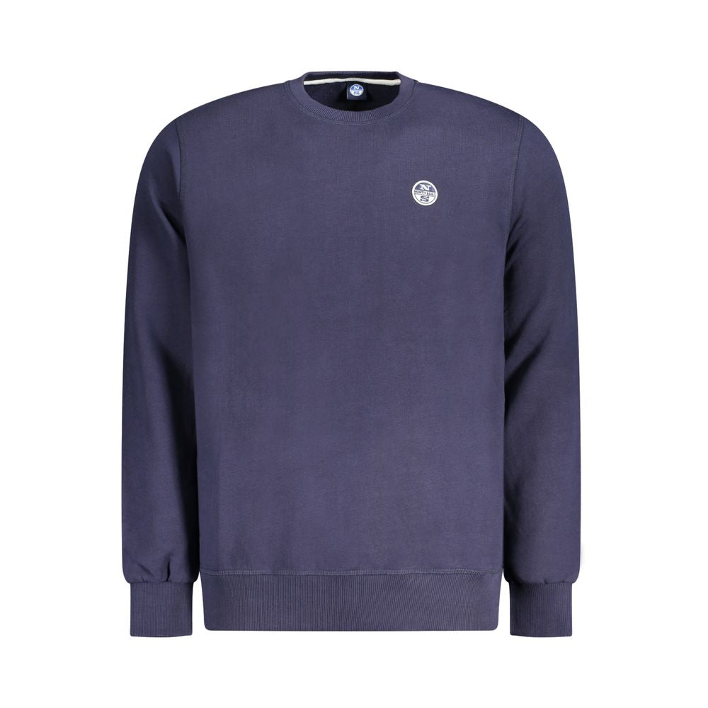 North Sails Blauer Baumwollpullover für Männer