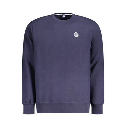 North Sails Blauer Baumwollpullover für Männer