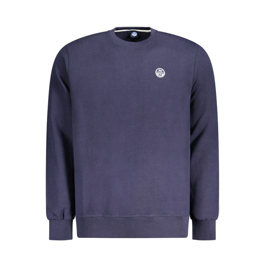 North Sails Blauer Baumwollpullover für Männer