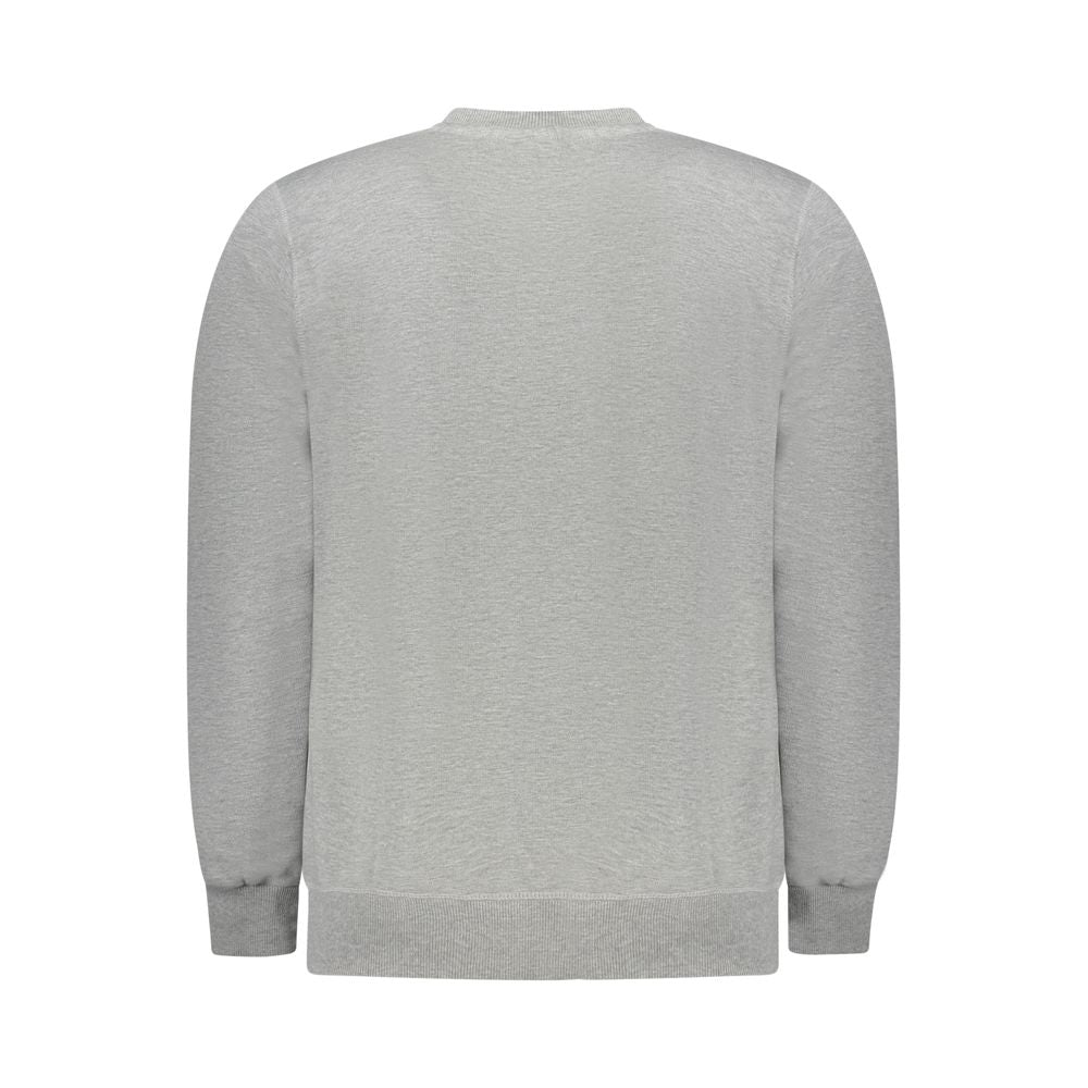 North Sails Grauer Baumwollpullover für Männer