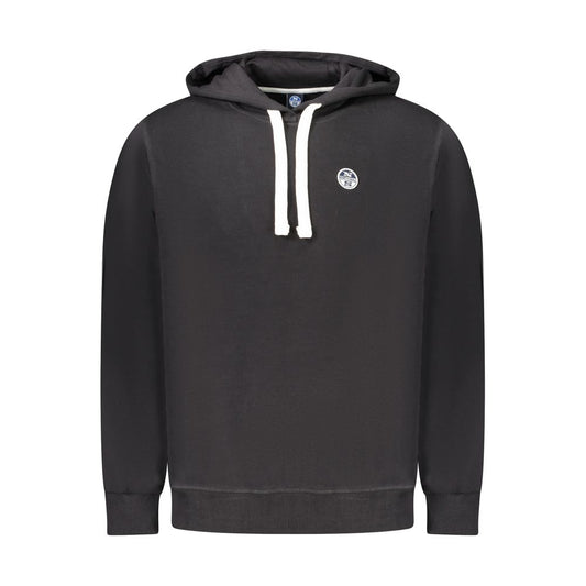 North Sails Schwarzer Baumwollpullover für Männer