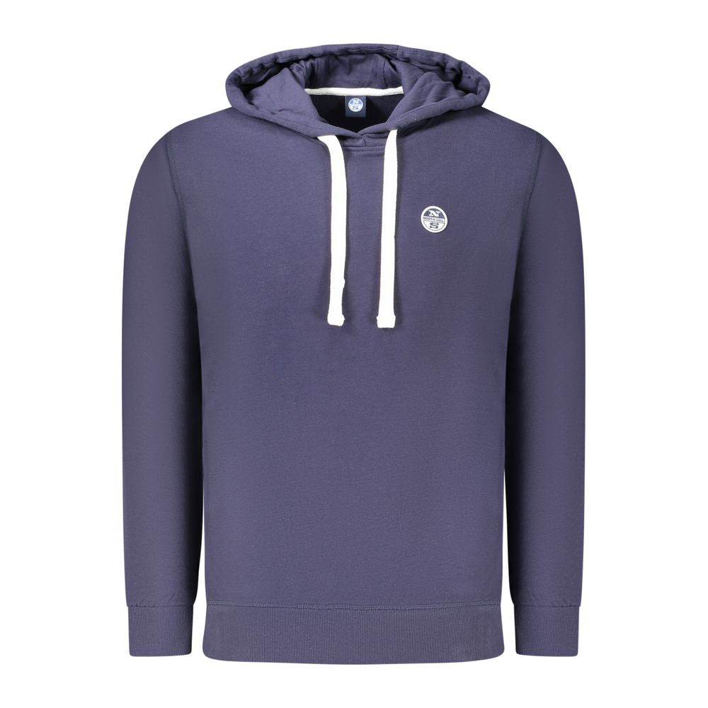 North Sails Blauer Baumwollpullover für Männer