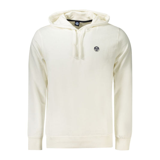 North Sails Weißer Baumwollpullover für Männer
