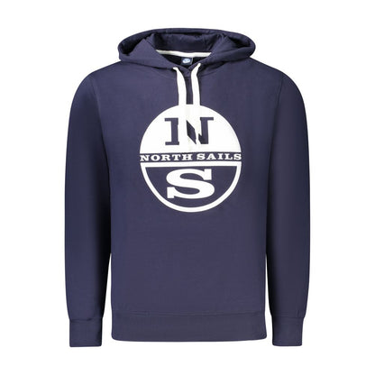 North Sails Blauer Baumwollpullover für Männer