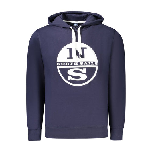 North Sails Blauer Baumwollpullover für Männer