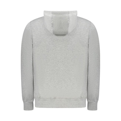 North Sails Grauer Baumwollpullover mit Kapuze für Herren