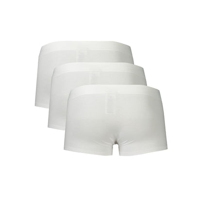 Bikkembergs Weißer Polyester Herren Boxer
