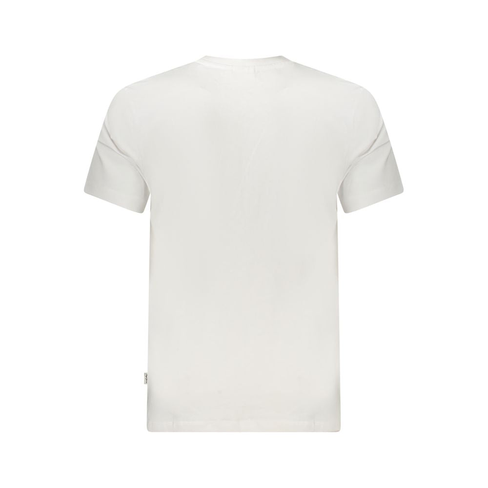 Pepe Jeans Weißes Baumwolle Männer T-Shirt