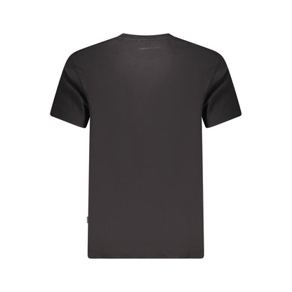 Pepe Jeans Schwarzes Baumwolle Männer T-Shirt