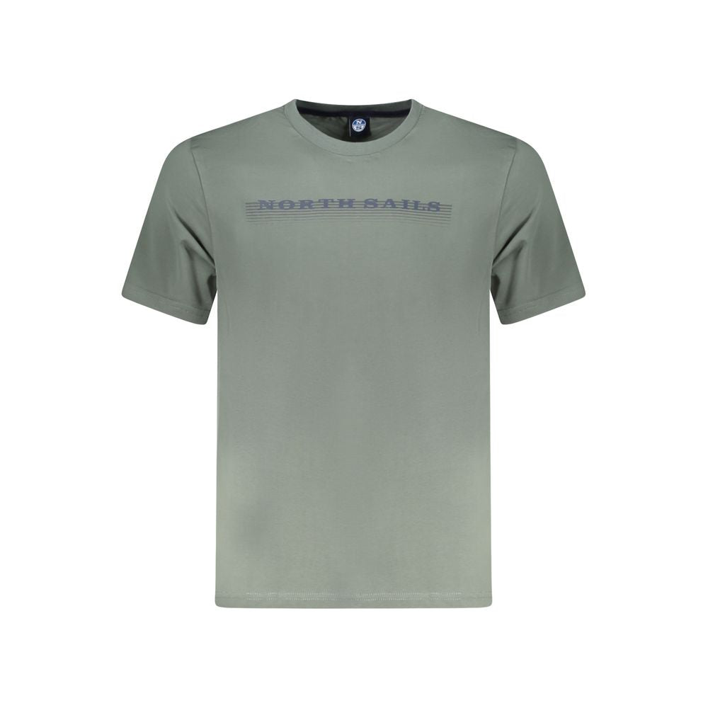North Sails Grünes Baumwolle Männer T-Shirt