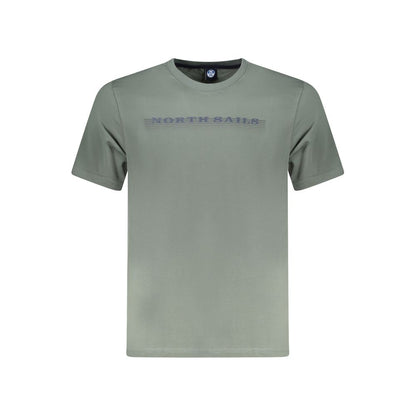 North Sails Grünes Baumwolle Männer T-Shirt