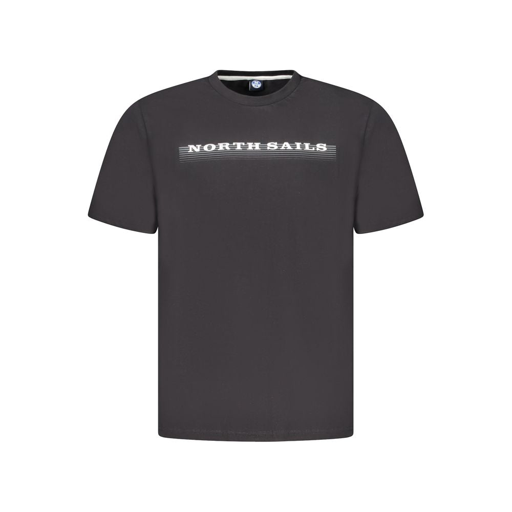 North Sails Schwarz Baumwolle Männer TShirt