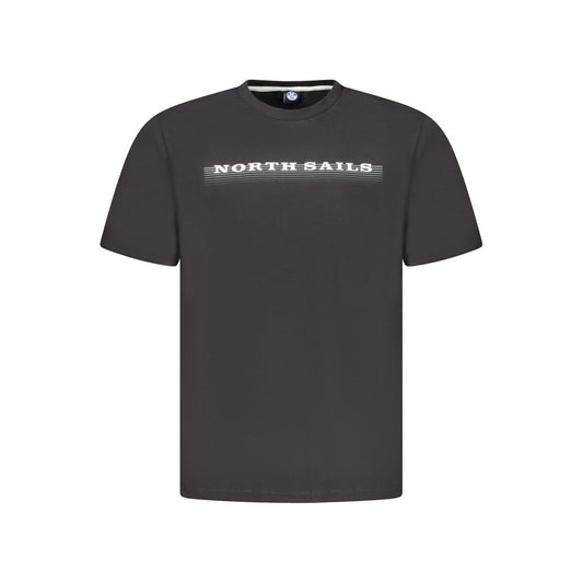 North Sails Schwarz Baumwolle Männer TShirt