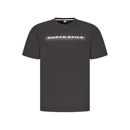 North Sails Schwarz Baumwolle Männer TShirt