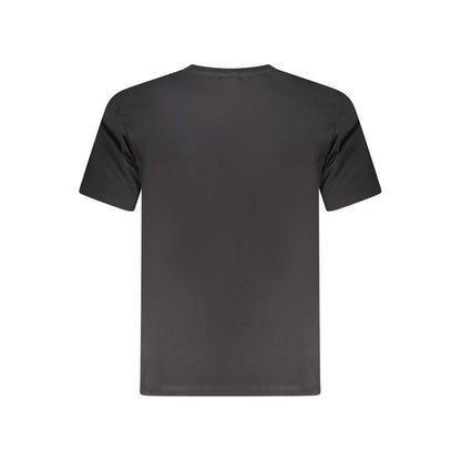 North Sails Schwarzes Baumwolle Männer T-Shirt
