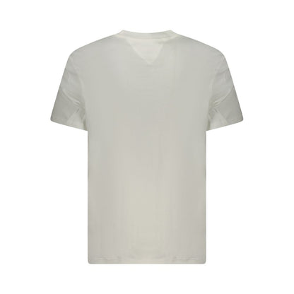 Tommy Hilfiger Weißes Baumwolle Männer T-Shirt