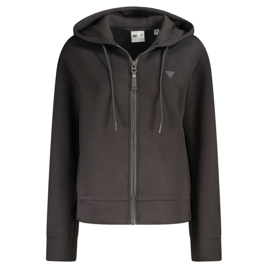 Guess Jeans Schwarzer Viskose-Pullover