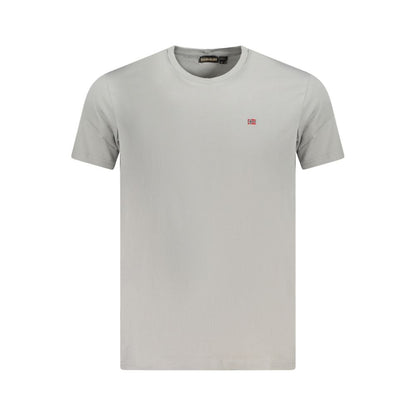 Napapijri Braunes Baumwoll-T-Shirt für Männer