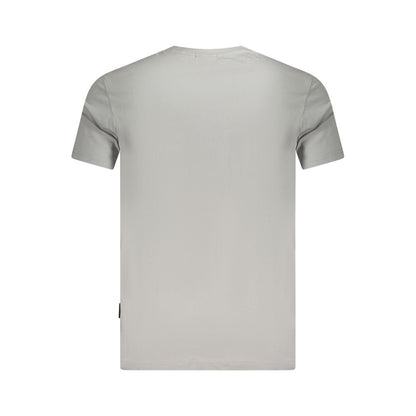 Napapijri Braunes Baumwoll-T-Shirt für Männer