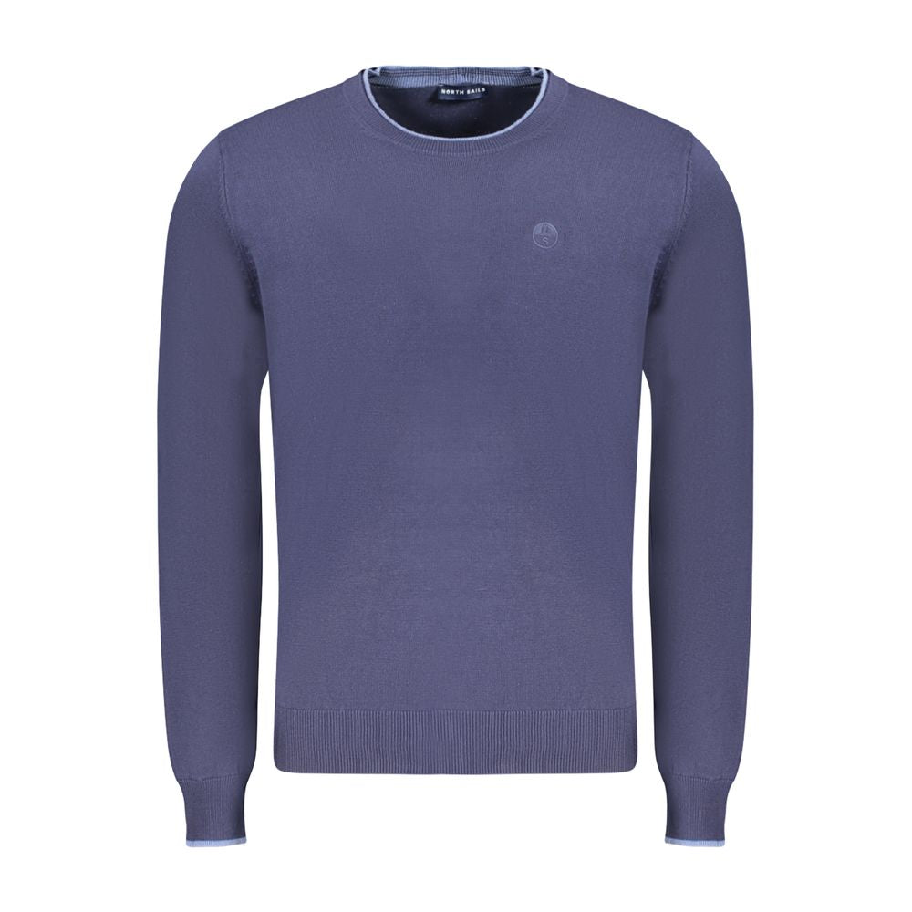 North Sails Blauer Baumwollpullover für Männer