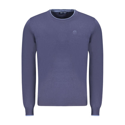 North Sails Blauer Baumwollpullover für Männer
