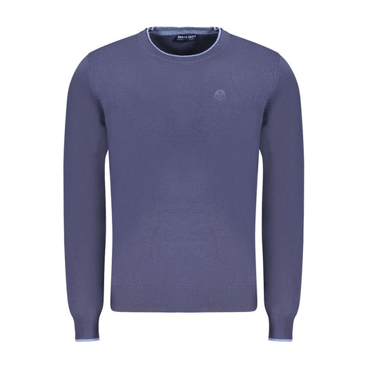 North Sails Blauer Baumwollpullover für Männer